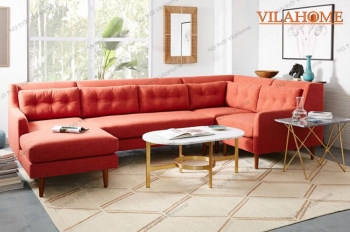 Sofa góc vải nỉ - 1023